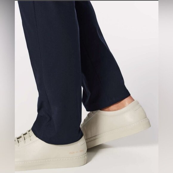 Lululemon ABC Pant True Navy  37" Men's Size 34 Waist M5468T Style Number - Picture 5 of 16